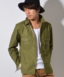 SHIPS JET BLUE | SHIPS JET BLUE (シップス ジェットブルー): BDU ミリタリーシャツ 15FW(シャツ/ブラウス)