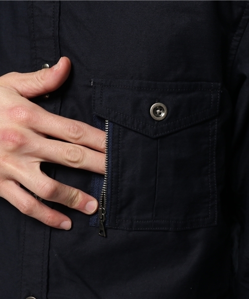 SHIPS JET BLUE（シップスジェットブルー）の「SHIPS JET BLUE (シップス ジェットブルー): BDU ミリタリーシャツ 15FW（シャツ/ブラウス・メンズ・オリーブ/オレンジ/ネイビー・SMALL/LARGE/MEDIUM）」の18枚目の写真