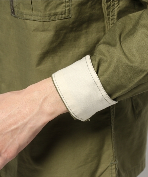 SHIPS JET BLUE（シップスジェットブルー）の「SHIPS JET BLUE (シップス ジェットブルー): BDU ミリタリーシャツ 15FW（シャツ/ブラウス・メンズ・オリーブ/オレンジ/ネイビー・SMALL/LARGE/MEDIUM）」の12枚目の写真