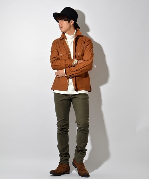 SHIPS JET BLUE（シップスジェットブルー）の「SHIPS JET BLUE (シップス ジェットブルー): BDU ミリタリーシャツ 15FW（シャツ/ブラウス・メンズ・オリーブ/オレンジ/ネイビー・SMALL/LARGE/MEDIUM）」の19枚目の写真