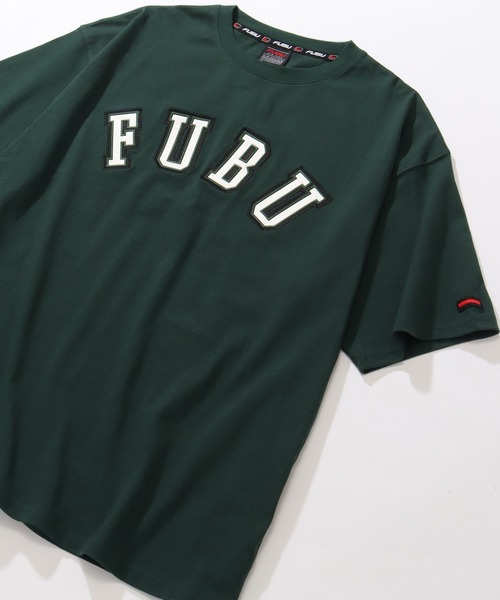 FUBU( フブ)の「【FUBU/フブ】College Tee/カレッジロゴTシャツ(Tシャツ/カットソー・メンズ・ホワイト/パープル/ブラック/グリーン・L/M/XL)」の7枚目の写真