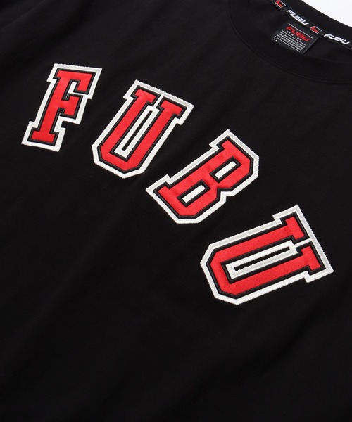 FUBU( フブ)の「【FUBU/フブ】College Tee/カレッジロゴTシャツ(Tシャツ/カットソー・メンズ・ホワイト/パープル/ブラック/グリーン・L/M/XL)」の9枚目の写真