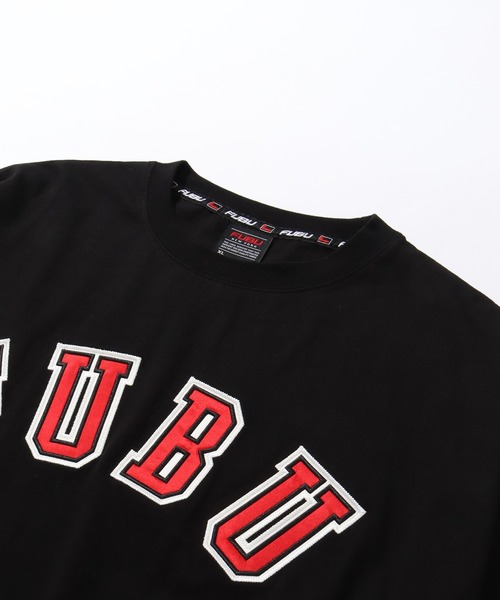 FUBU( フブ)の「【FUBU/フブ】College Tee/カレッジロゴTシャツ(Tシャツ/カットソー・メンズ・ホワイト/パープル/ブラック/グリーン・L/M/XL)」の8枚目の写真