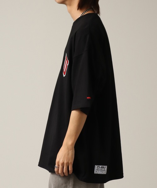 FUBU( フブ)の「【FUBU/フブ】College Tee/カレッジロゴTシャツ(Tシャツ/カットソー・メンズ・ホワイト/パープル/ブラック/グリーン・L/M/XL)」の17枚目の写真