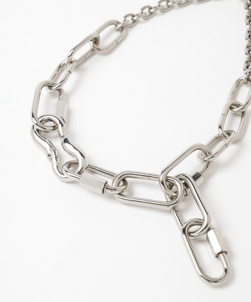 HARE(ハレ)の「BIGパーツネックレス(HARE)(ネックレス・メンズ・シルバー・FREE)」の2枚目の写真