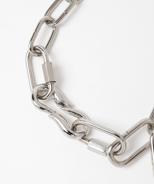 HARE(ハレ)の「BIGパーツネックレス(HARE)(ネックレス・メンズ・シルバー・FREE)」の3枚目の写真