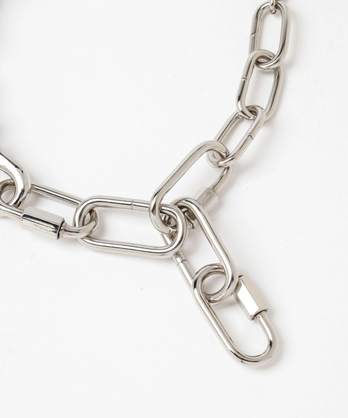 HARE(ハレ)の「BIGパーツネックレス(HARE)(ネックレス・メンズ・シルバー・FREE)」の4枚目の写真