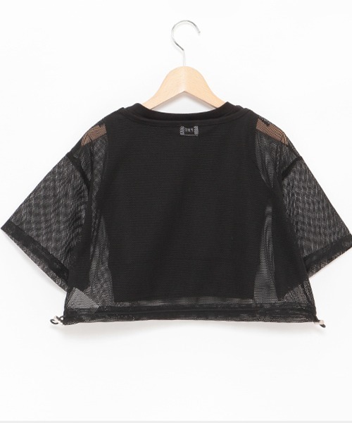 【タグ付き未使用】TO BE CHIC 半袖カットソーインナー付 40 ブラック タグ付き未使用】TO BE CHIC 半袖カットソーインナー付 40