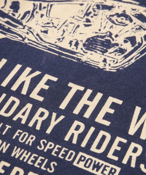 Noen（ノエン）の「カリフォルニアバイカーTシャツ（Tシャツ/カットソー・メンズ・ブラック/ネイビー/ホワイト・MEDIUM/LARGE）」の17枚目の写真