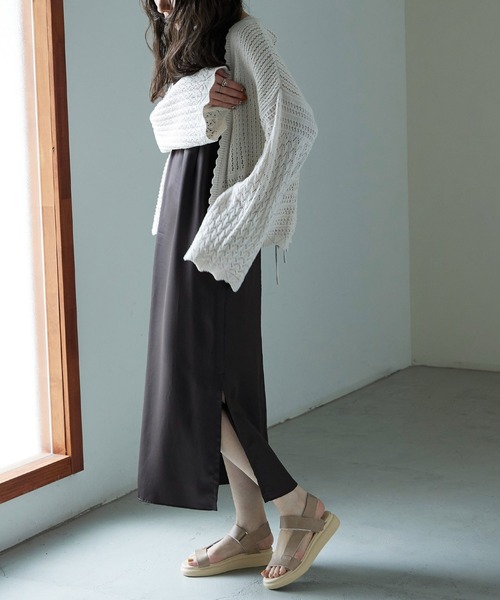 Fashion Letter（ファッションレター）の「日本製 バックゴムベルト スポーツサンダル レディース 痛くないサンダル（サンダル・レディース・シルバー/ブラック/ベージュ系その他・S/M/L/LL）」の20枚目の写真