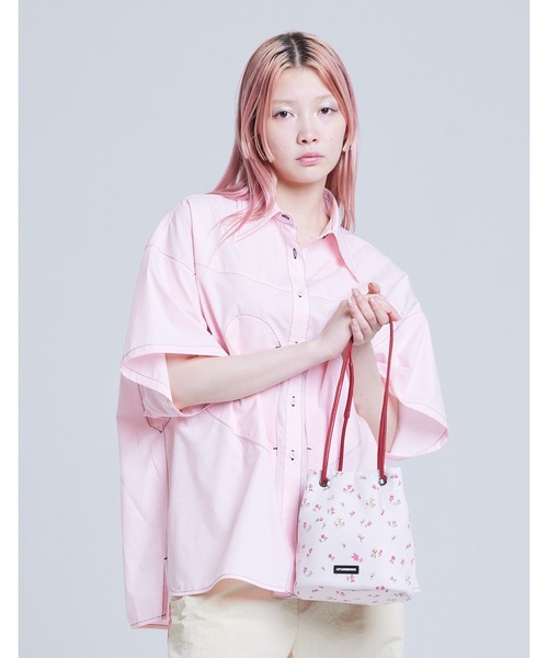 Little sunny bite（リトルサニーバイト）の「rose 2way mini bag（ショルダーバッグ・レディース・アイボリー/ピンク/ブラック・FREE）」の3枚目の写真