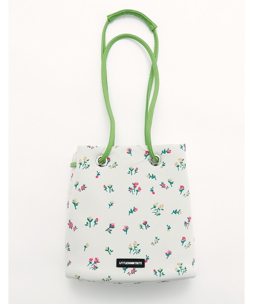 Little sunny bite（リトルサニーバイト）の「rose 2way mini bag（ショルダーバッグ・レディース・アイボリー/ピンク/ブラック・FREE）」の8枚目の写真