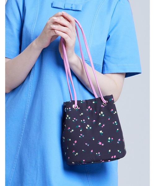 Little sunny bite（リトルサニーバイト）の「rose 2way mini bag（ショルダーバッグ・レディース・アイボリー/ピンク/ブラック・FREE）」の16枚目の写真