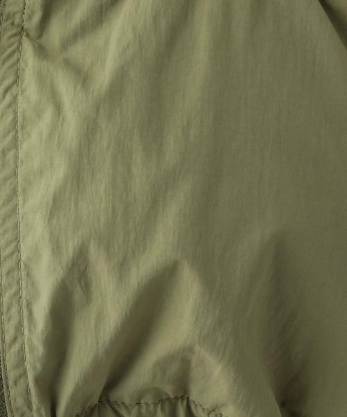 RAGEBLUE（レイジブルー）の「サイドリボン/ジップナイロンビスチェ（ベスト・レディース・グレー/オリーブ・FREE）」の7枚目の写真