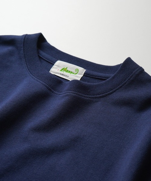 Labordi（ラボード）の「ビッグシルエット ワンポイント刺繍 ドロストTシャツ カットソー ユニセックス（Tシャツ/カットソー・メンズ・ブラック/ホワイト/ネイビー/杢グレー・M/L）」の19枚目の写真