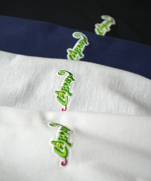 Labordi（ラボード）の「ビッグシルエット ワンポイント刺繍 ドロストTシャツ カットソー ユニセックス（Tシャツ/カットソー・メンズ・ブラック/ホワイト/ネイビー/杢グレー・M/L）」の12枚目の写真