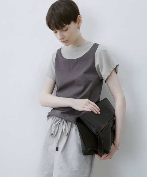 【セール】【tageechita】レイヤード風Tシャツ（Tシャツ/カットソー）｜tageechita（タジチタ）