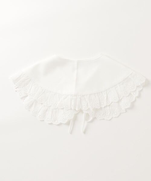 えり AMBIDEX Store △○【WEB別注】カットワーク刺繍大きめ付け襟(F