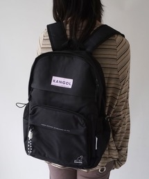 【 KANGOL / カンゴール 】 チャーム付き ボックスロゴ リュック