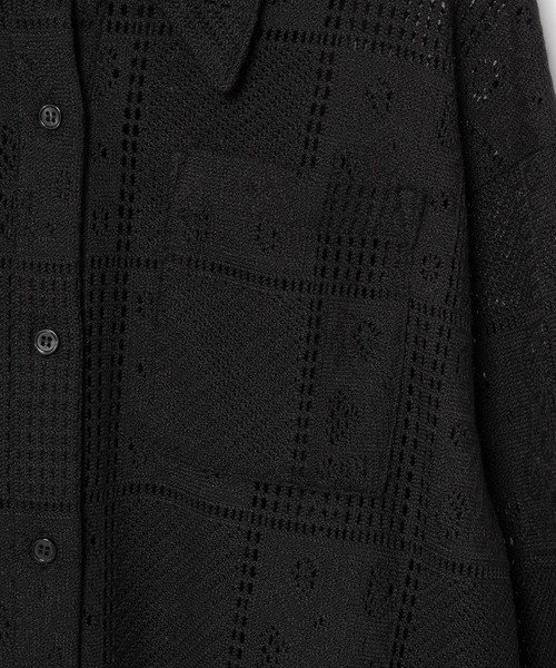 le cercle ADAM ET ROPE'(ルセルクルアダムエロペ)の「パネルレース羽織シャツ(シャツ/ブラウス・レディース・ブラック/ホワイト/クリーム・FREE)」の17枚目の写真