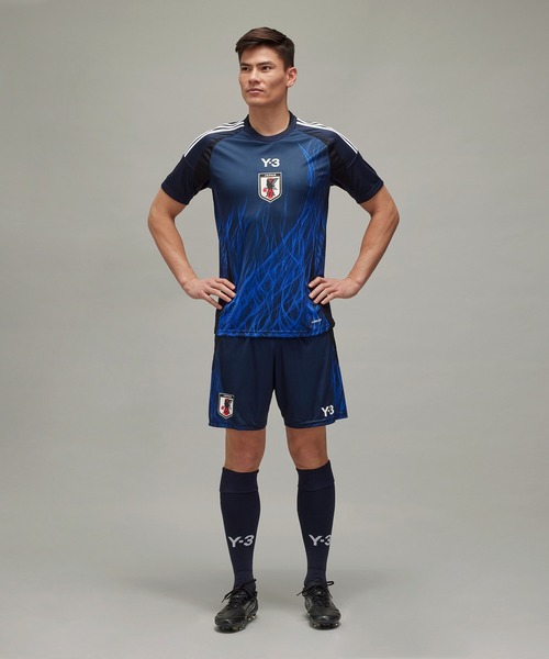 adidas(アディダス)の「サッカー日本代表 2024 ホームショーツ / アディダス adidas(スウェットパンツ・メンズ・ブルー・X-LARGE/LARGE/MEDIUM/SMALL)」の6枚目の写真