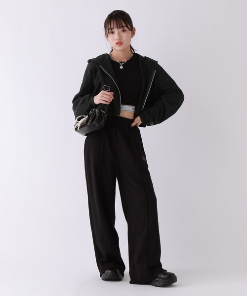 ショートＺＩＰフーディ repipi armario（レピピ アルマリオ）の「ショートZIPフーディ