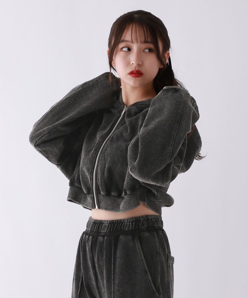 ショートＺＩＰフーディ repipi armario｜ショートZIPフーディー | Rakuten Fashion(楽天