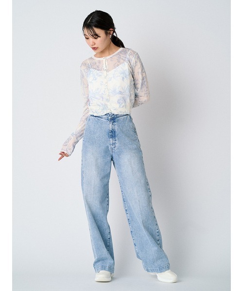限定お値下げ セルフォード ♡ ストレートデニムパンツ 38 CELFORD ジーンズ デニム デニムパンツ ストレートデニムパンツ