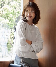 自由区（ジユウク）の「SOMELOSクロップド丈 ブラウス（シャツ/ブラウス）」