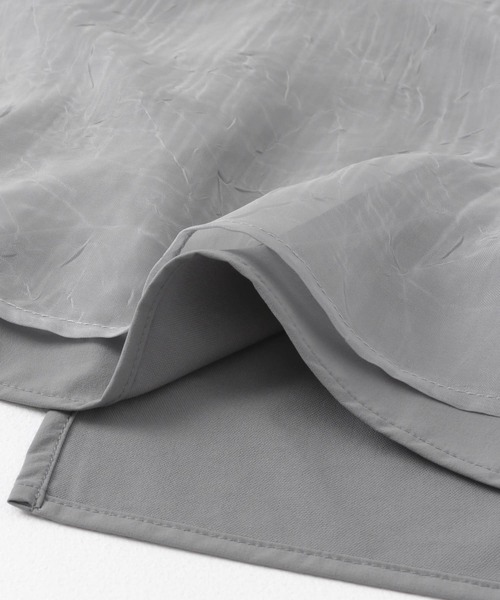 KBF（ケイビーエフ）の「シアーレイヤードスカート（スカート・レディース・ブラック/グレー・ONE）」の18枚目の写真