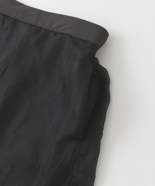 KBF（ケイビーエフ）の「シアーレイヤードスカート（スカート・レディース・ブラック/グレー・ONE）」の22枚目の写真