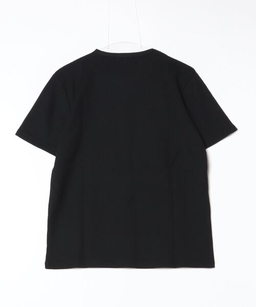 ARCADE（アーケード）の「選べる首元 サーマル素材 ワッフル クルーネック＆ヘンリーネック　半袖Tシャツ（Tシャツ/カットソー・メンズ・カーキ系1/ブラック系1/ブラック系2/ホワイト系1/ホワイト系2/グレー系2・M/L/LL）」の7枚目の写真