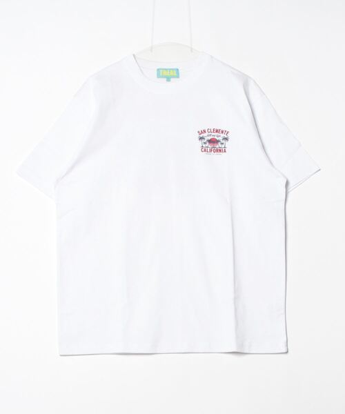 ムラサキスポーツ(ムラサキスポーツ)の「TREAL/トゥリール TRMTシャツ【サンクレメンテ】 MOTR24SM007(Tシャツ/カットソー・メンズ・チャコール/ホワイト・M/L)」の3枚目の写真