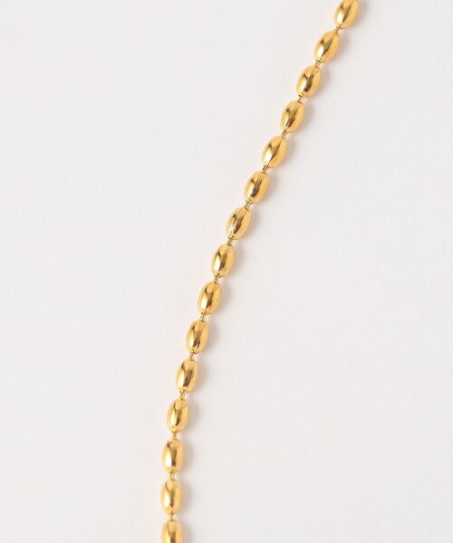 green label relaxing（グリーンレーベルリラクシング）の「ボールチェーン＆バー ネックレス（ネックレス・レディース・ゴールド/シルバー・FREE）」の5枚目の写真