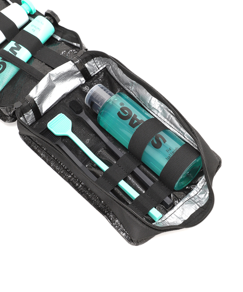 JOURNAL STANDARD(ジャーナルスタンダード)の「SWAG × JOURNAL STANDARD / DOPP KIT(ハンドバッグ・メンズ・ブラック・FREE)」の6枚目の写真