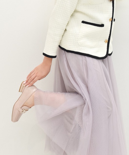 Bridget Birkin(ブリジットバーキン)の「【Bridget Birkin】パールヒールビジューバックルローファー(541628)(ローファー・レディース・グレー系その他/ベージュ系その他/ブラック系その他/ブラック系その他2・24/23.5/23/24.5/22.5)」の17枚目の写真
