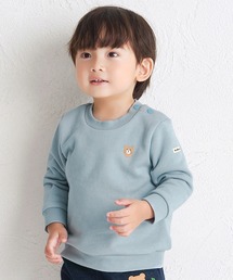 HOT BISCUITS（ホットビスケッツ）の「【Everyday Series】ワンポイント くすみカラー裏毛パイルトレーナー（スウェット・キッズ）」