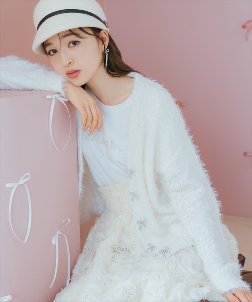 WILLSELECTION（ウィルセレクション）の「レースバルーンスカート（スカート・レディース・オフホワイト/ブラック/ライトベージュ・FREE）」の14枚目の写真