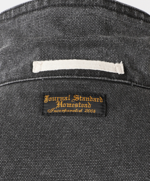 JOURNAL STANDARD J.S HOMESTEAD(ジャーナルスタンダードホームステッド)の「J.S.Homestead / DUCK COVER-ALL(カバーオール・メンズ・ブラック/ブラウン・MEDIUM/LARGE)」の3枚目の写真