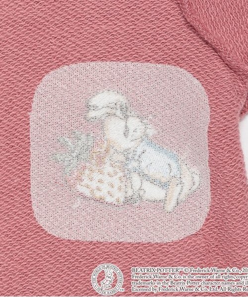 petit main(プティマイン)の「【ピーターラビット】苺刺繍ZIPカーデ(カーディガン/ボレロ・キッズ・アイボリー/ピンク/ブルー・120cm/110cm/100cm/90cm/80cm/130cm)」の9枚目の写真