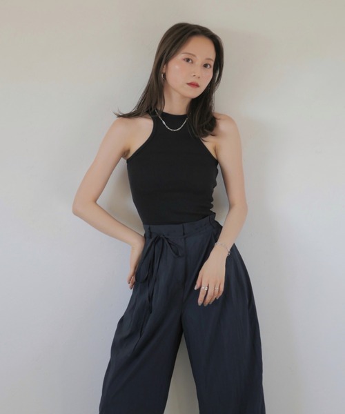 セール】カーブアメリカンスリーブタンクトップ／curve american