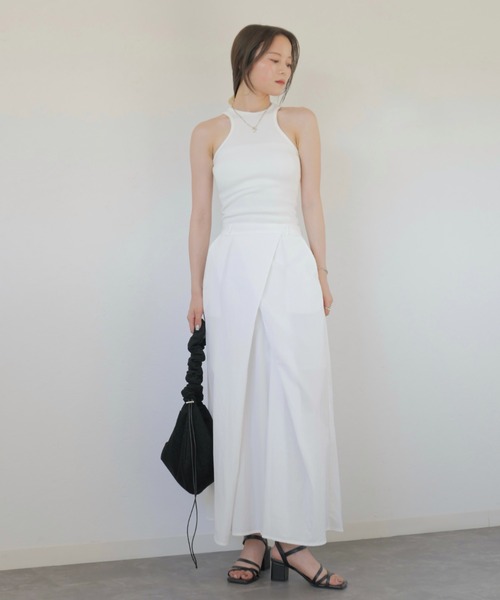 セール】カーブアメリカンスリーブタンクトップ／curve american