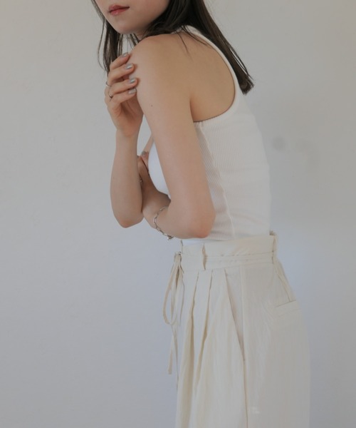 セール】カーブアメリカンスリーブタンクトップ／curve american