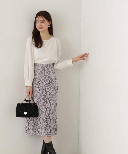 デコルテニュアンスブラウス / 1214210914 PROPORTION BODY DRESSING（プロポーションボディドレッシング）の