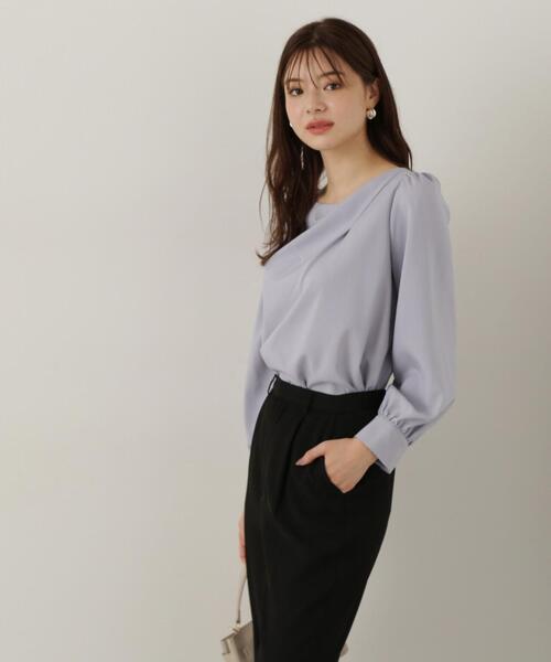 デコルテニュアンスブラウス / 1214210914 PROPORTION BODY DRESSING（プロポーションボディドレッシング）の