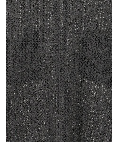 Lugnoncure（ルノンキュール）の「ラッセルレースシャツ（シャツ/ブラウス・レディース・オフホワイト/チャコールグレー/ブラック・F）」の22枚目の写真