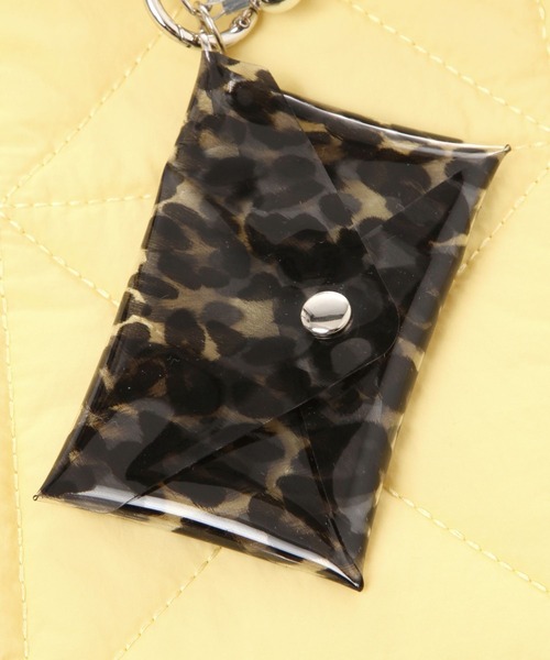 GLOBAL WORK（グローバルワーク）の「推しごとキルティングトート/145465（トートバッグ・レディース・シルバー/ブルー/アイボリー/カーキ/ブラック/ピンク/オレンジ/ライトベージュ/ライトグレー/ミント/ネイビー/ライトイエロー/ダークブルー・ONE SIZE）」の19枚目の写真