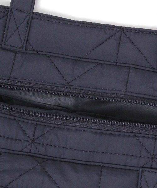 GLOBAL WORK（グローバルワーク）の「推しごとキルティングトート/145465（トートバッグ・レディース・シルバー/ブルー/アイボリー/カーキ/ブラック/ピンク/オレンジ/ライトベージュ/ライトグレー/ミント/ネイビー/ライトイエロー/ダークブルー・ONE SIZE）」の21枚目の写真