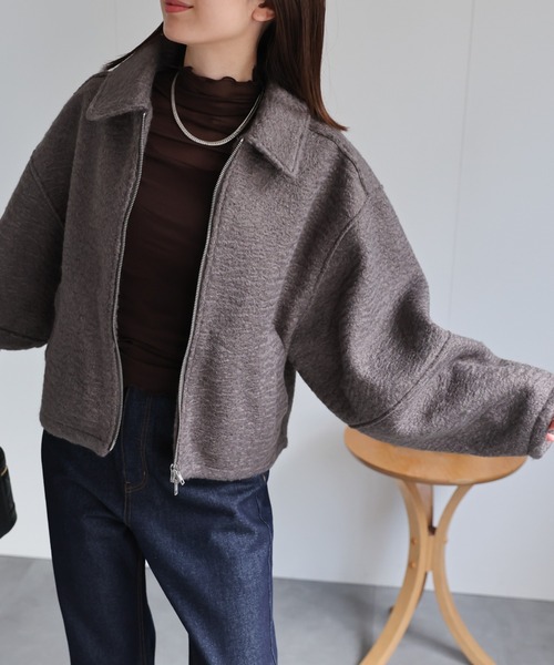 model：162cm 着用サイズ：F