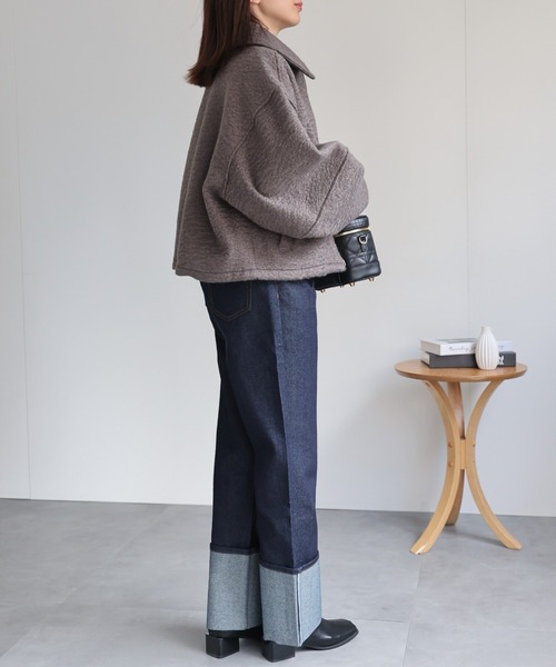 model：162cm 着用サイズ：F